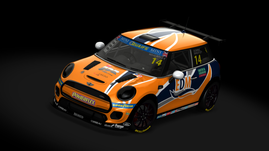 Mini Cooper JCW Challenge (F56) evo, skin 2022014_Dominic_Wheatley