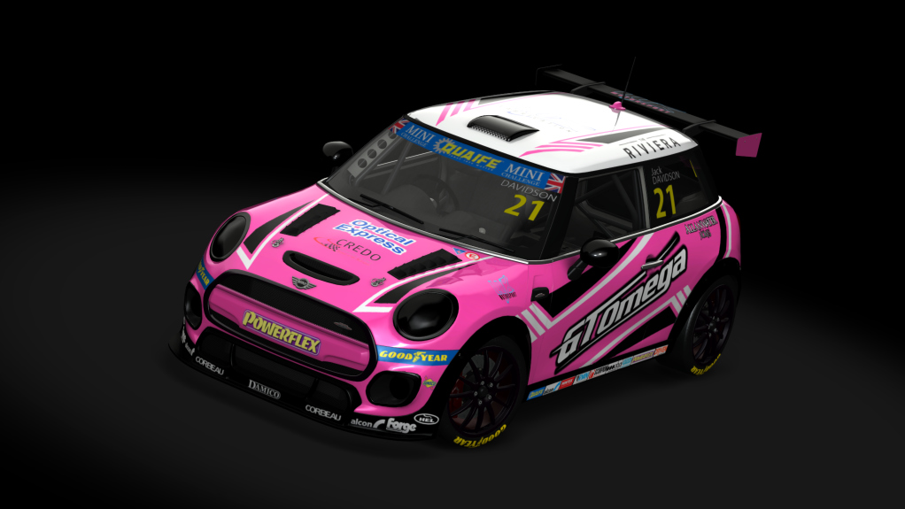 Mini Cooper JCW Challenge (F56) evo, skin 2022021_Jack_Davidson