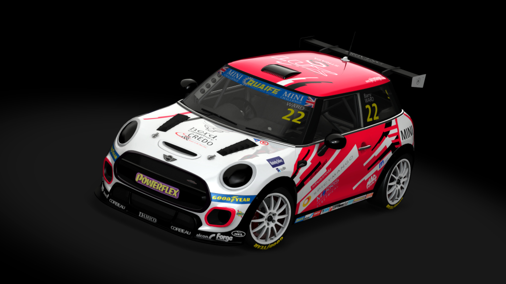 Mini Cooper JCW Challenge (F56) evo, skin 2022022_Barry_Ward