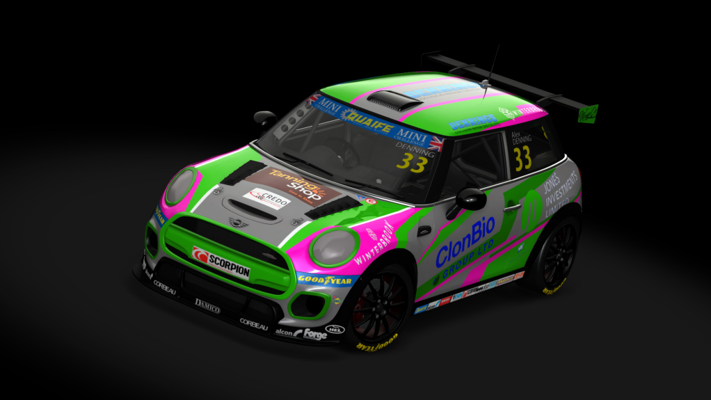 Mini Cooper JCW Challenge (F56) evo, skin 2022033_Alex_Denning