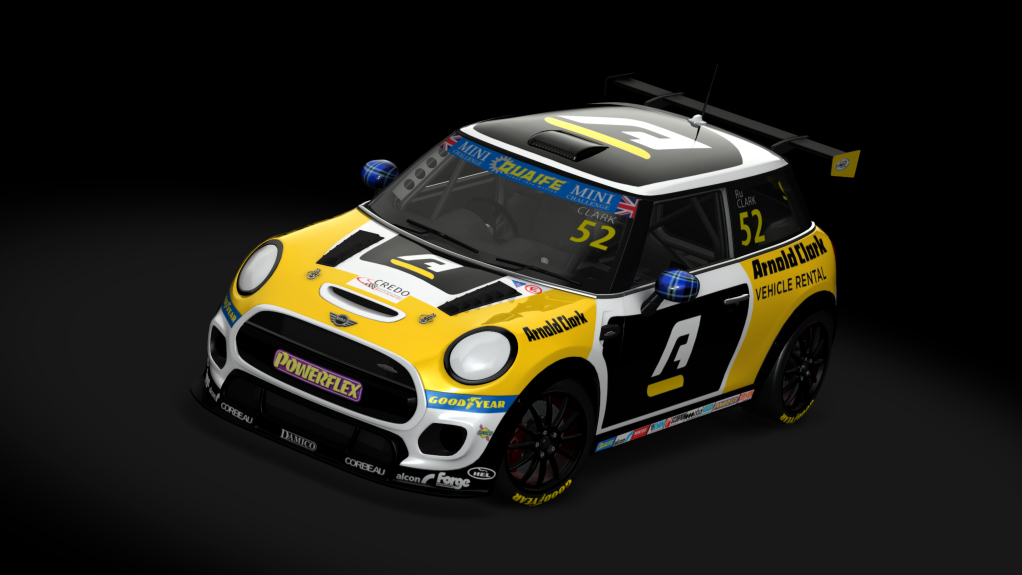 Mini Cooper JCW Challenge (F56) evo, skin 2022052_Ru_Clark