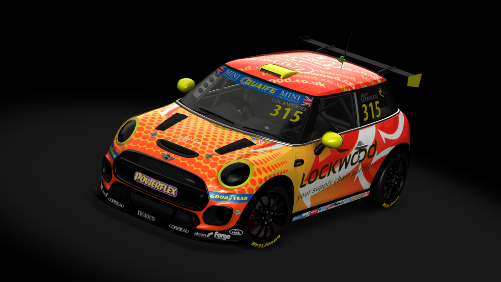 Mini Cooper JCW Challenge (F56) evo, skin 2022315_Jason_Lockwood