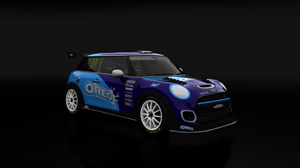 Mini Cooper JCW Challenge (F56) evo, skin L2X_Oreo