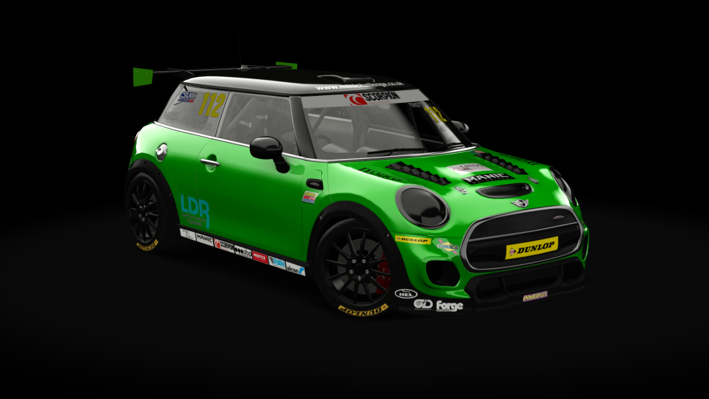 Mini Cooper JCW Challenge (F56) evo, skin uk_112_trotter