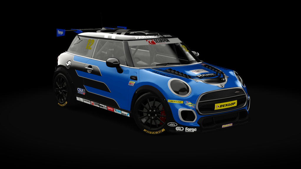 Mini Cooper JCW Challenge (F56) evo, skin uk_12_cuff