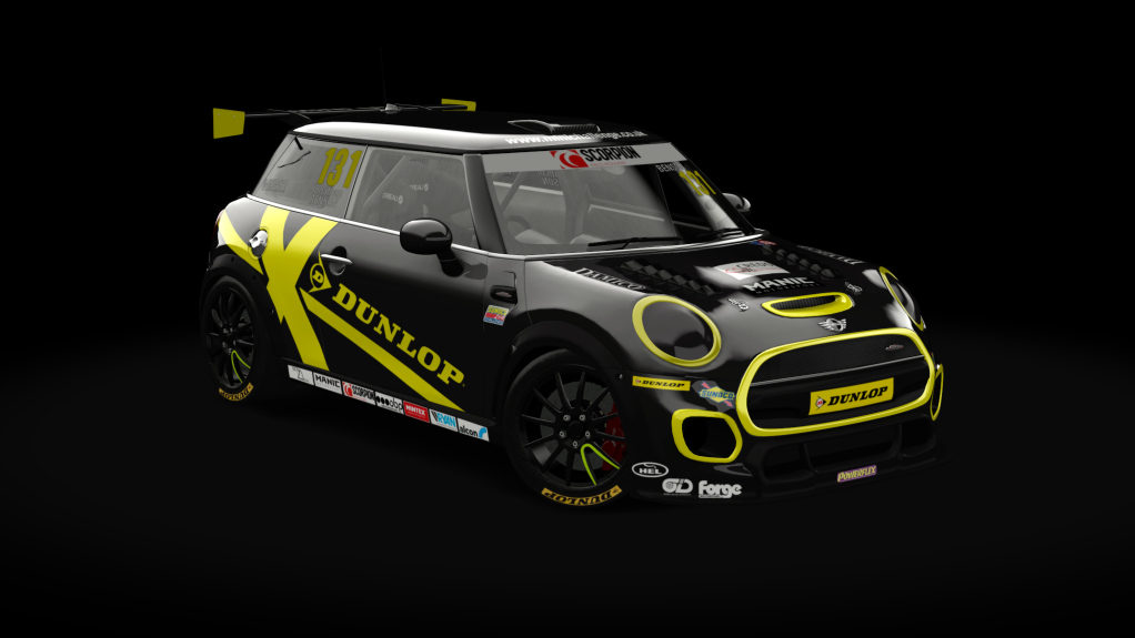 Mini Cooper JCW Challenge (F56) evo, skin uk_131_benson