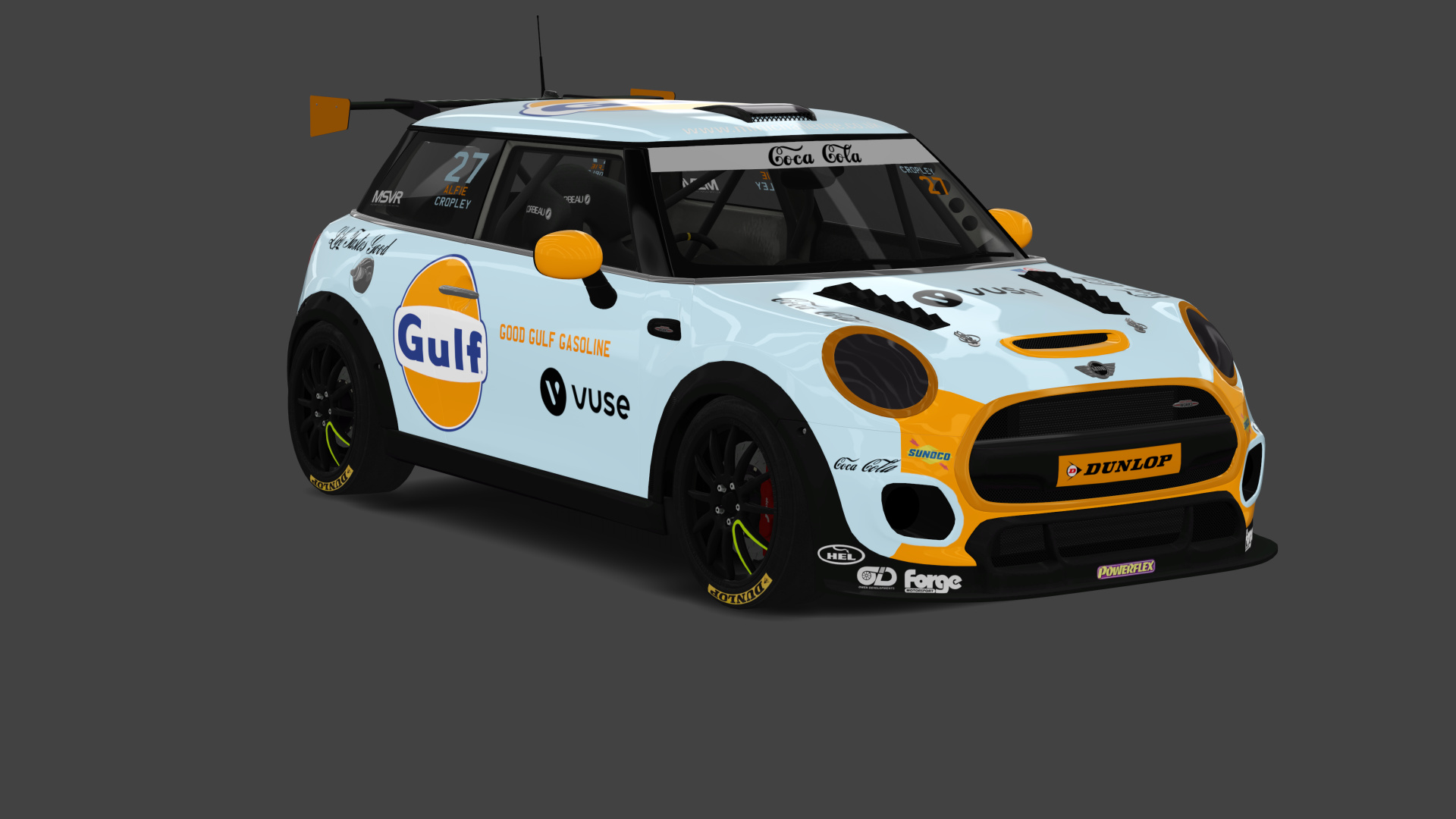 Mini Cooper JCW Challenge (F56) evo, skin uk_27_Cropley