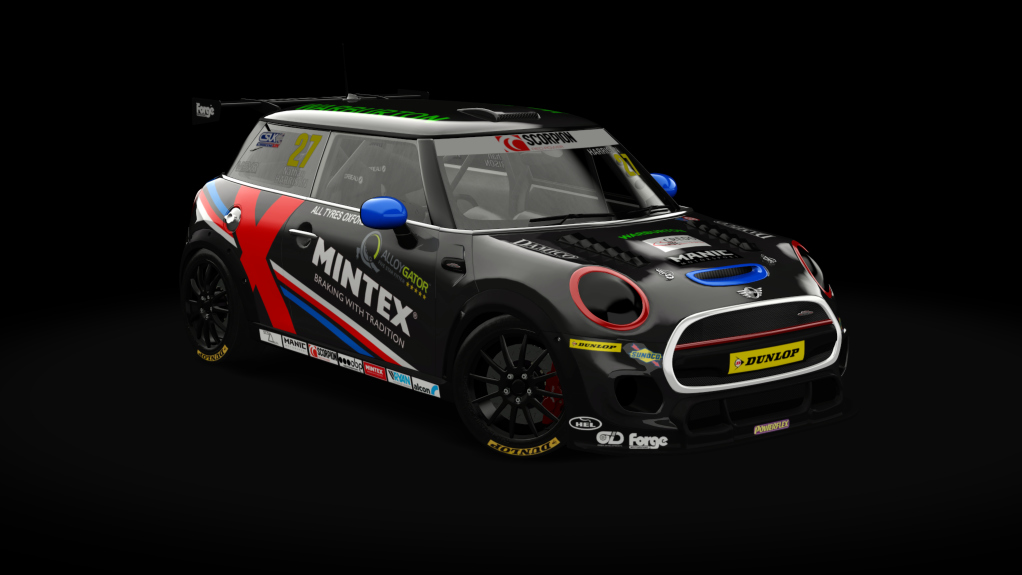 Mini Cooper JCW Challenge (F56) evo, skin uk_27_harrison