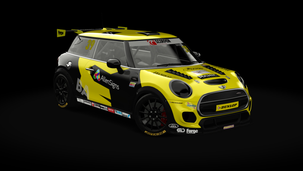 Mini Cooper JCW Challenge (F56) evo, skin uk_39_brown