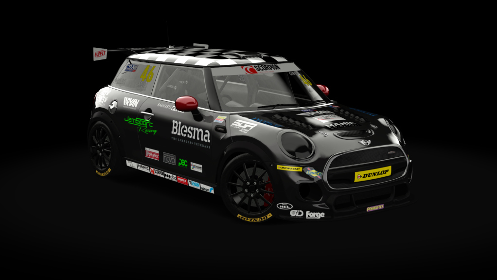 Mini Cooper JCW Challenge (F56) evo, skin uk_46_gibbs