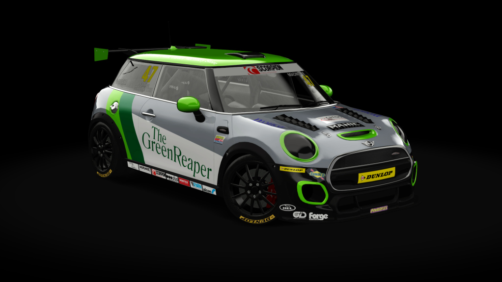 Mini Cooper JCW Challenge (F56) evo, skin uk_47_macintyre