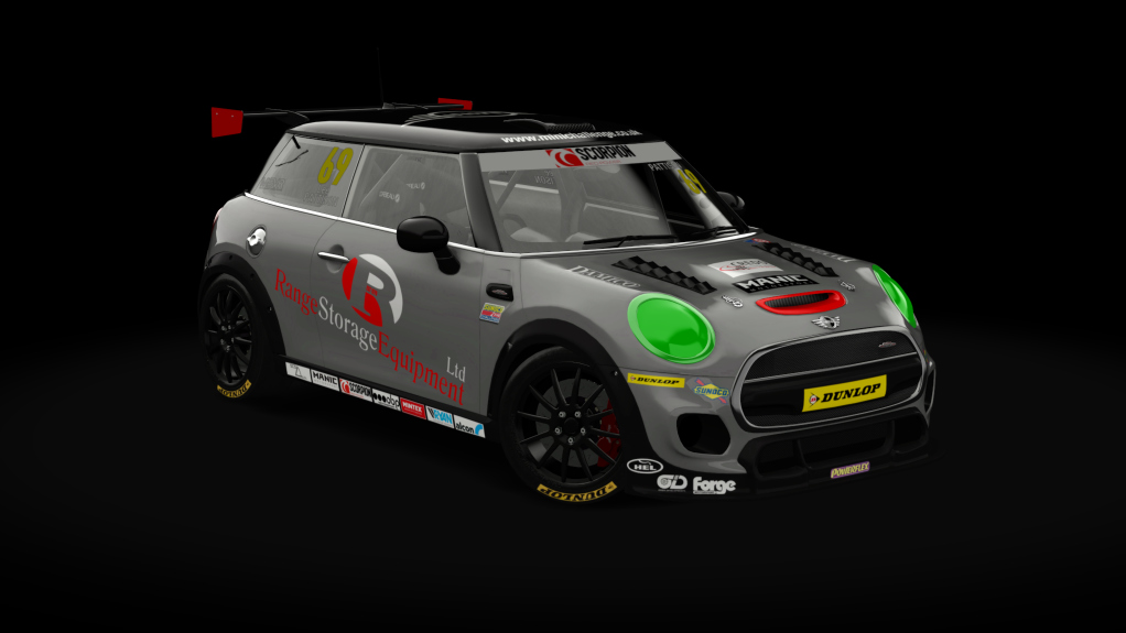 Mini Cooper JCW Challenge (F56) evo, skin uk_69_pattison