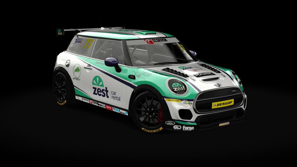 Mini Cooper JCW Challenge (F56) evo, skin uk_77_galer