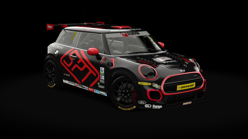 Mini Cooper JCW Challenge (F56) evo, skin uk_7_maybin