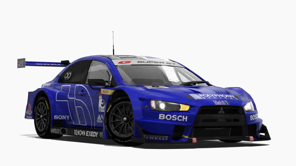 Mitsubishi Lancer EVO GT3 GT3, skin granturismo