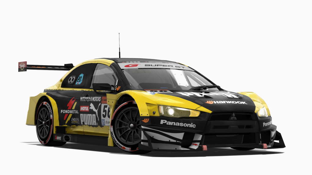 Mitsubishi Lancer EVO GT3 GT3, skin puma