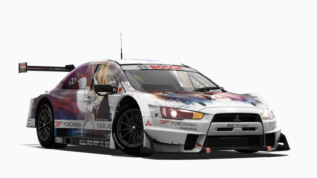 Mitsubishi Lancer EVO GT3 GT3, skin yuki_asuna