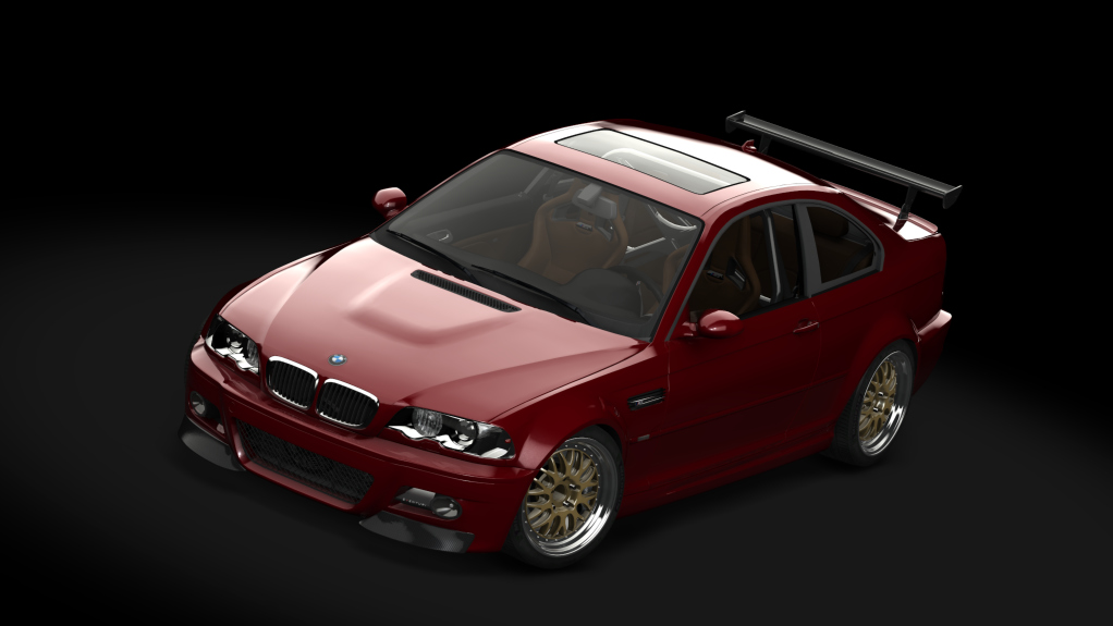 Team Schirmer M3 GT E46, skin Imola Red II