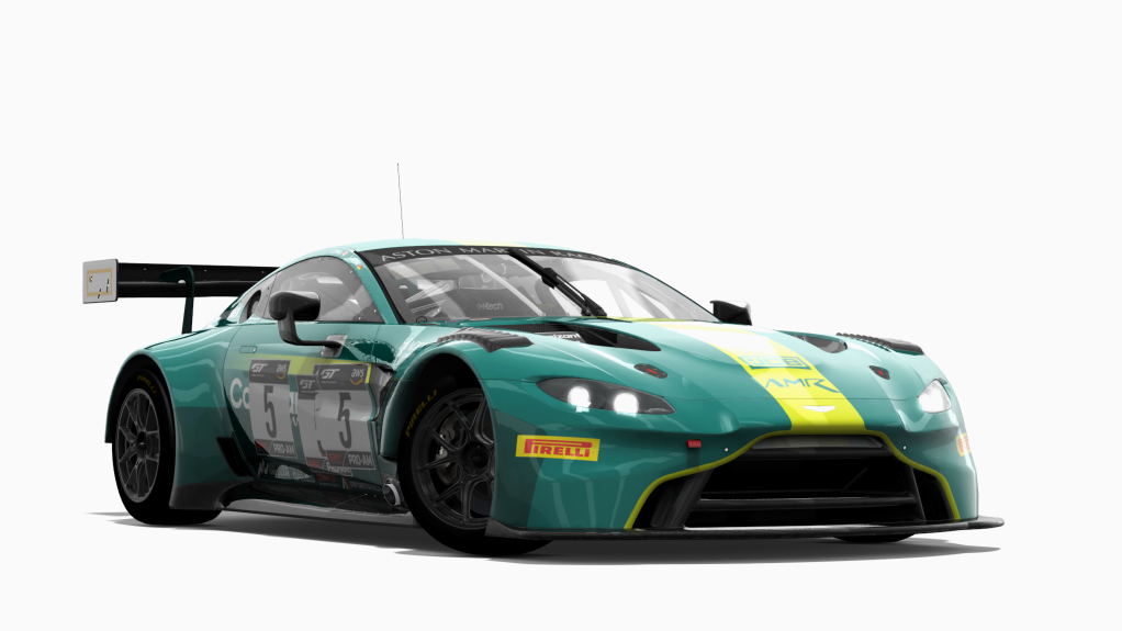 Aston Martin Vantage GT3 2019, skin #5 AMR cognizant