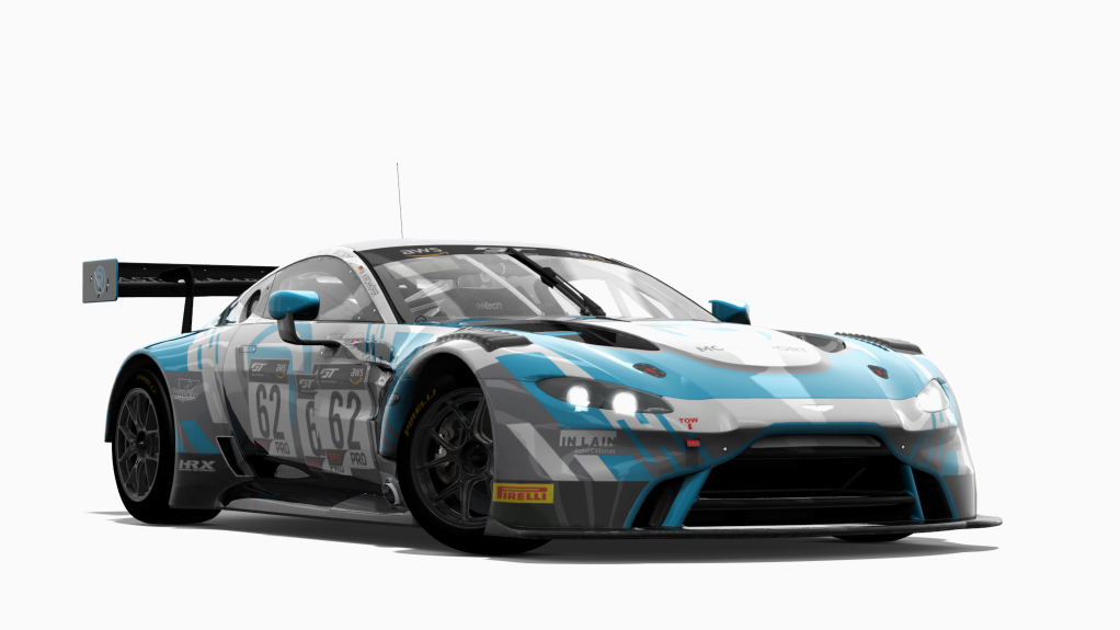 Aston Martin Vantage GT3 2019, skin #62 R Motorsport 2020