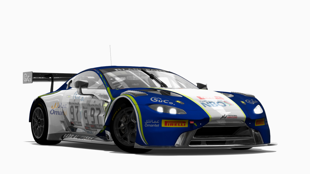 Aston Martin Vantage GT3 2019, skin #97 Oman Racing
