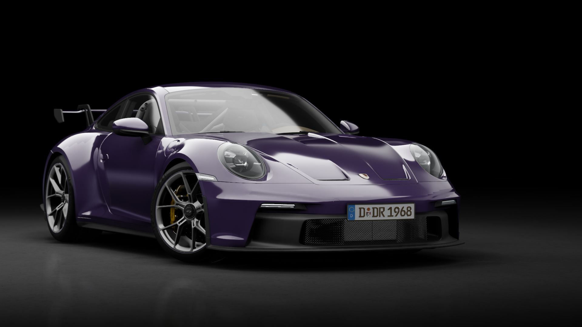 Porsche 911 GT3 (992), skin 01_ultraviolet