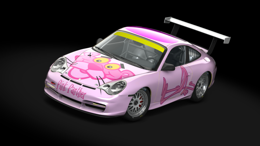 Porsche 911 GT3 Cup 2004, skin Panther