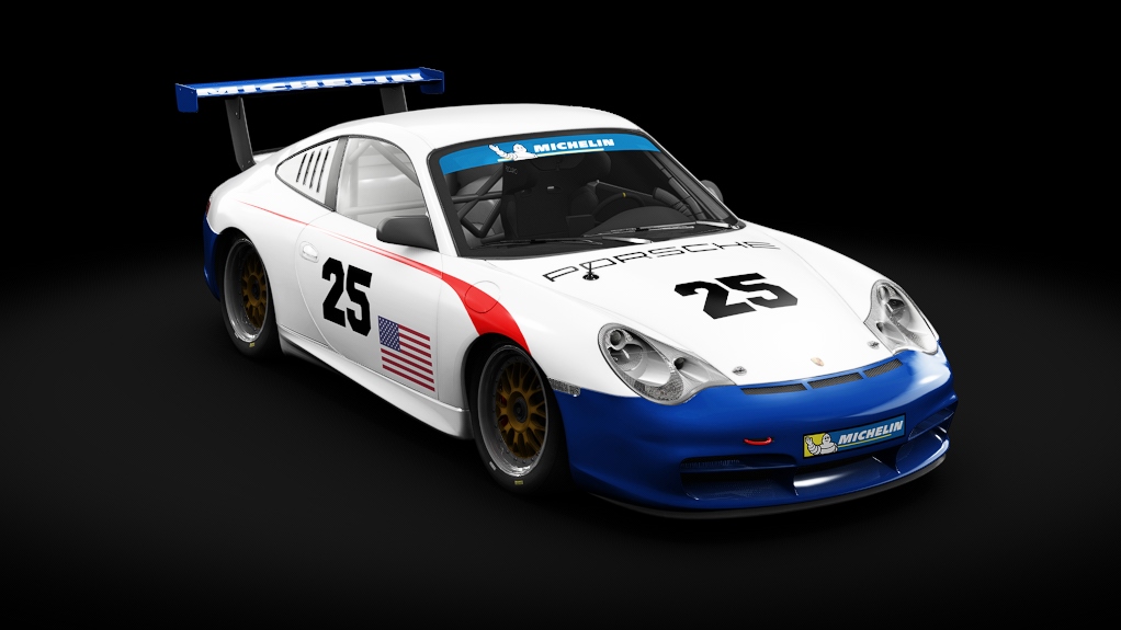 Porsche 911 GT3 Cup 2004, skin n_25_usa