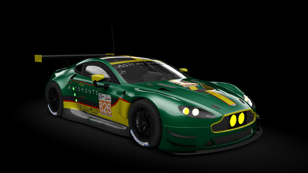 Aston Martin V8 Vantage GTE real, skin 826_Raco_Puthod