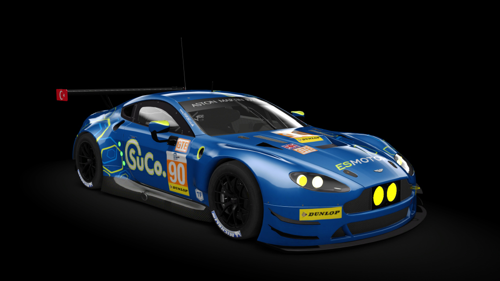 Aston Martin V8 Vantage GTE real, skin 90_CU_AM