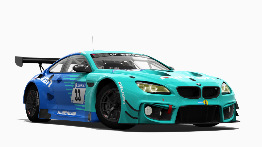 BMW M6 GT3 EVO V8, skin Falken_Motorsports_N24h_2018