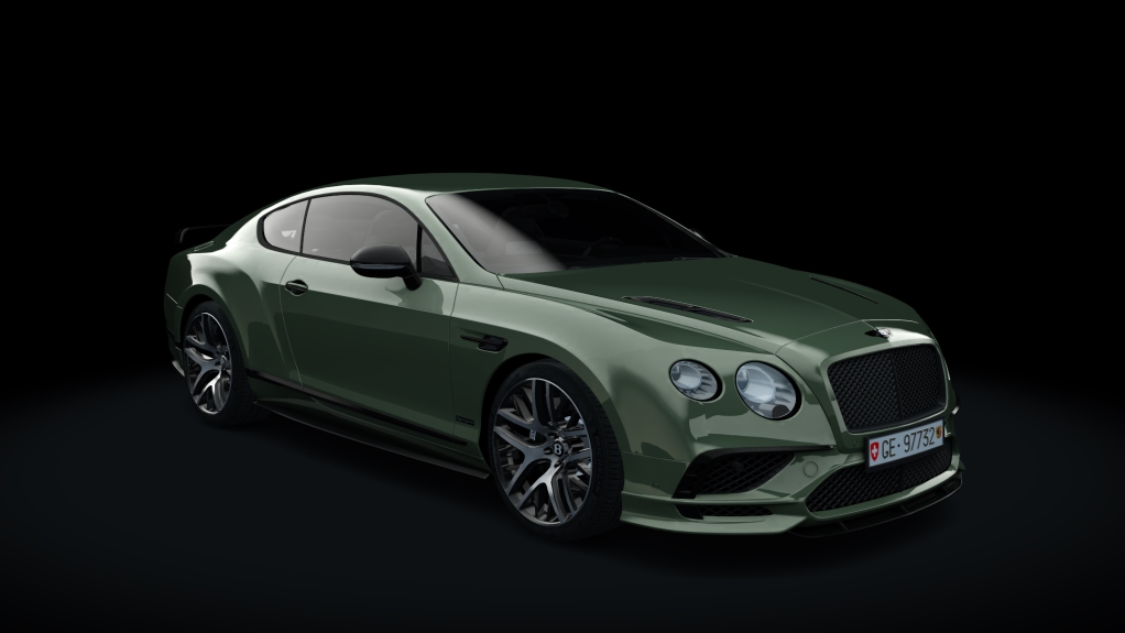 Bentley Continental GT Supersports, skin British Racing Green 4