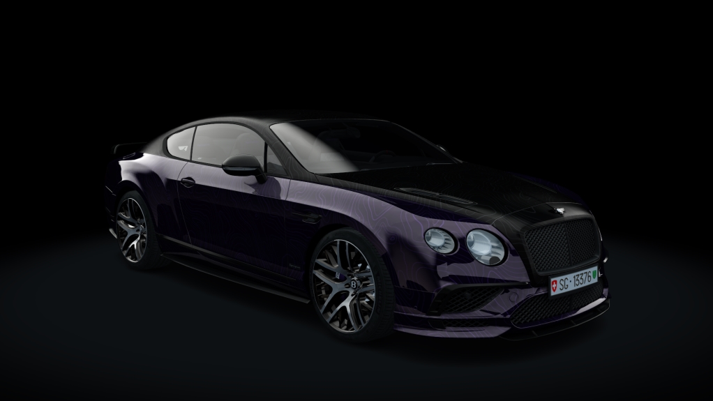 Bentley Continental GT Supersports, skin Custom Wrap 2