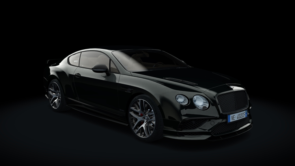 Bentley Continental GT Supersports, skin Midnight Emerald Metallic