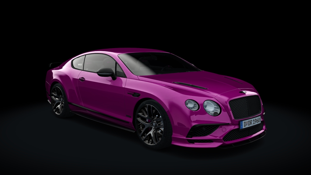 Bentley Continental GT Supersports, skin Passion Pink Metallic