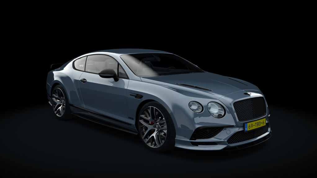 Bentley Continental GT Supersports, skin Storm Grey Metallic