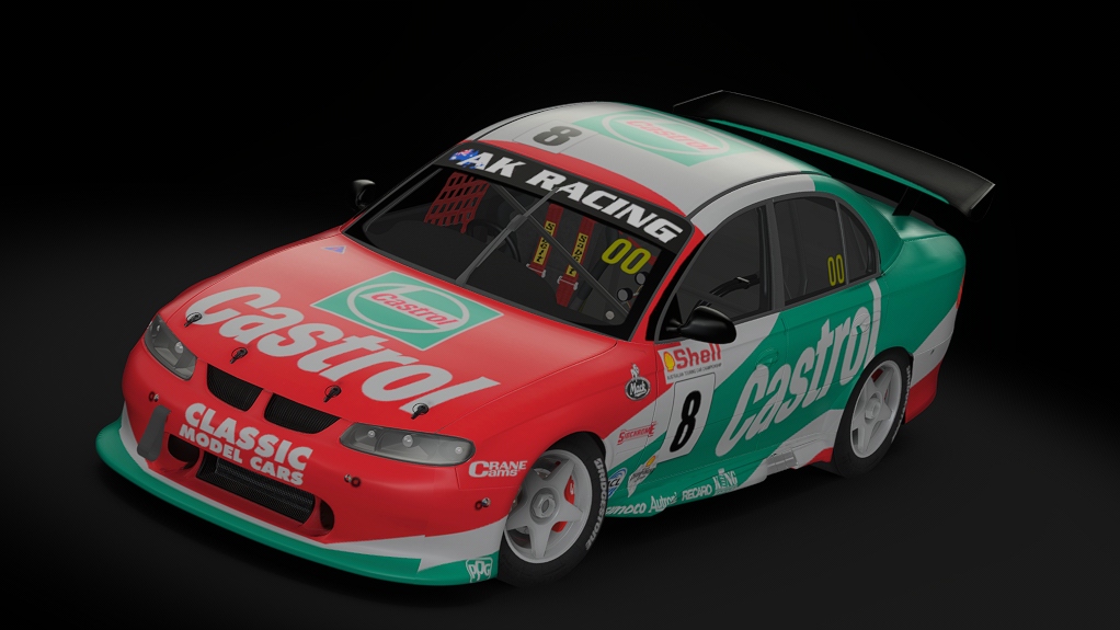 AKR Supercars VX Commodore, skin 2001_atcc_08_castrol