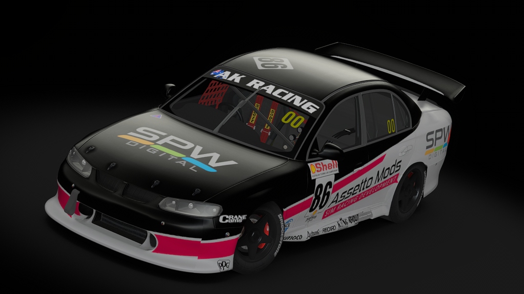 AKR Supercars VX Commodore, skin 2001_atcc_86_assettomods
