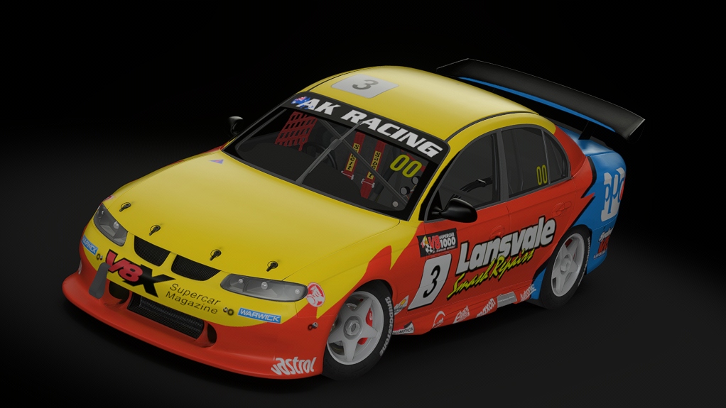 AKR Supercars VX Commodore, skin 2001_bathurst_03_lansvale