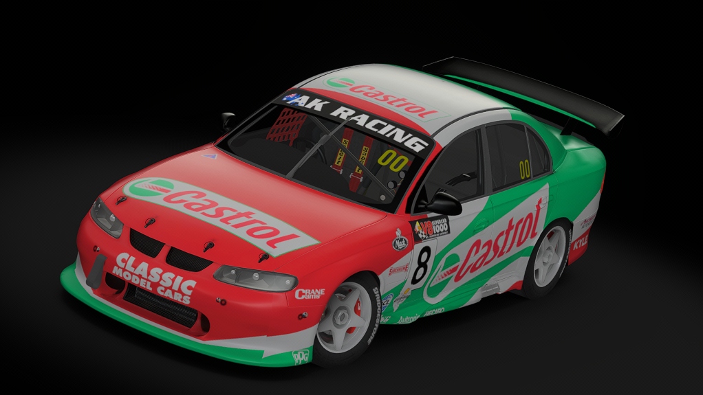 AKR Supercars VX Commodore, skin 2001_bathurst_08_castrol