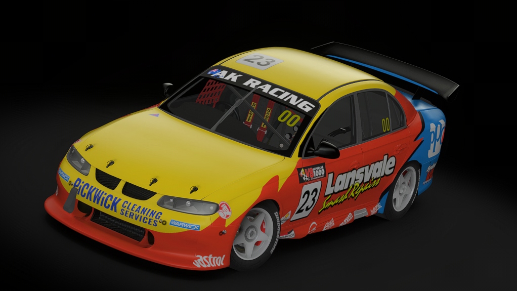 AKR Supercars VX Commodore, skin 2001_bathurst_23_lansvale