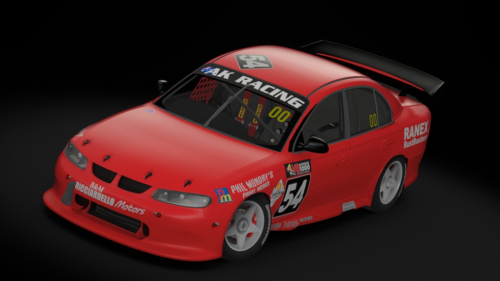 AKR Supercars VX Commodore, skin 2001_bathurst_54_longhurst