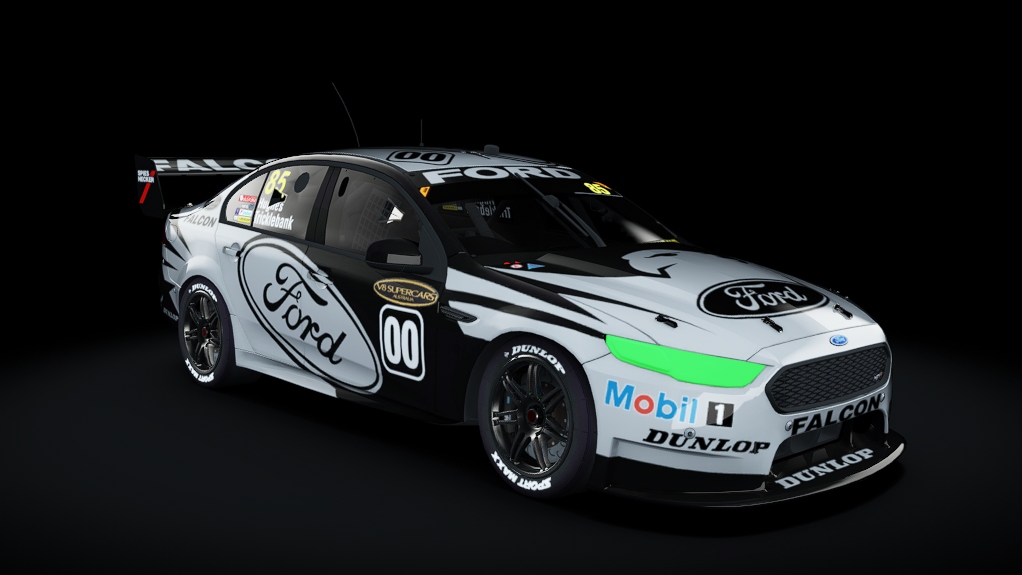 Supercar (EV8) Ford Falcon FGX, skin akr_b4_hughes_tricklebank