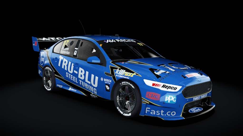 Supercar (EV8) Ford Falcon FGX, skin akr_b4_kosmarikas_lo_iacono