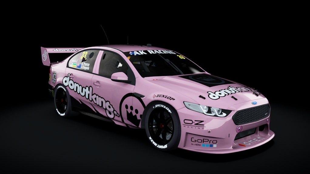 Supercar (EV8) Ford Falcon FGX, skin akr_b4_pearce_claypole