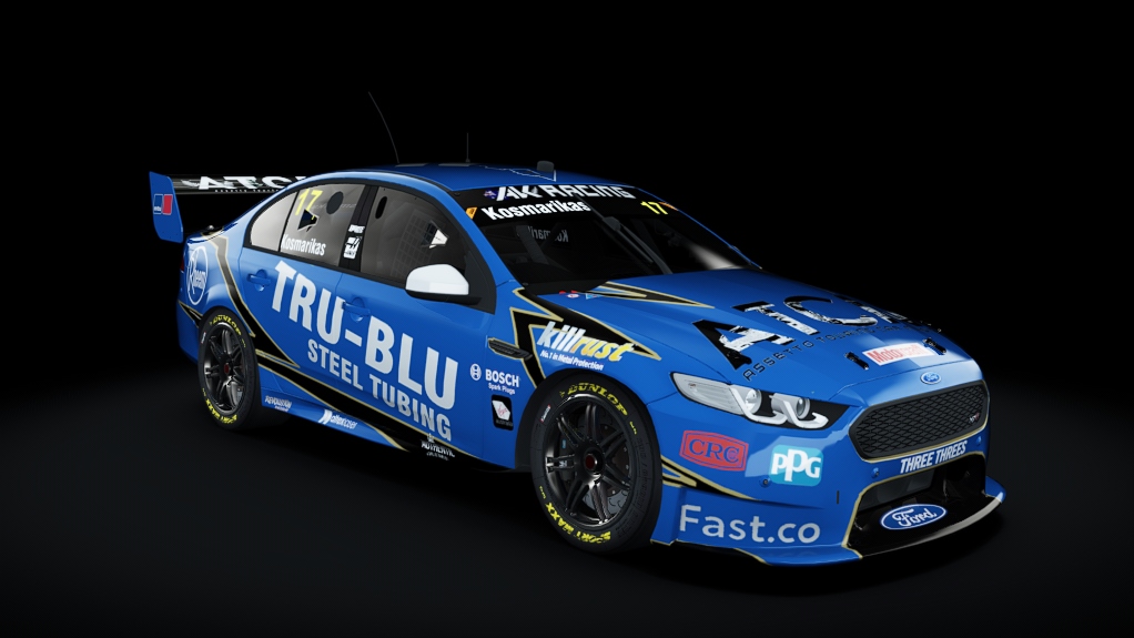 Supercar (EV8) Ford Falcon FGX, skin akr_s12_kosmarikas