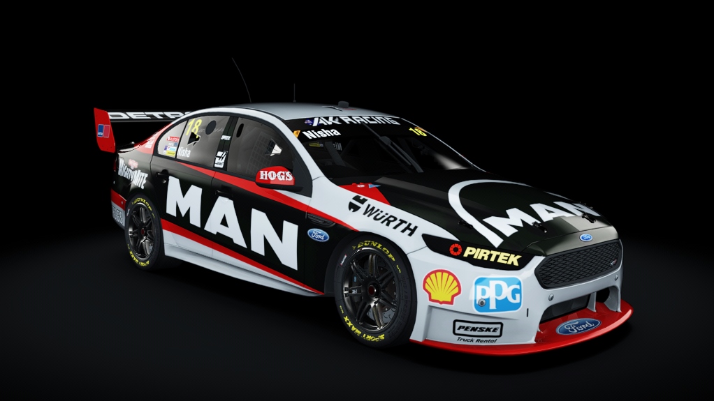 Supercar (EV8) Ford Falcon FGX, skin akr_s12_nisha