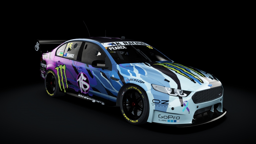 Supercar (EV8) Ford Falcon FGX, skin akr_s12_pearce