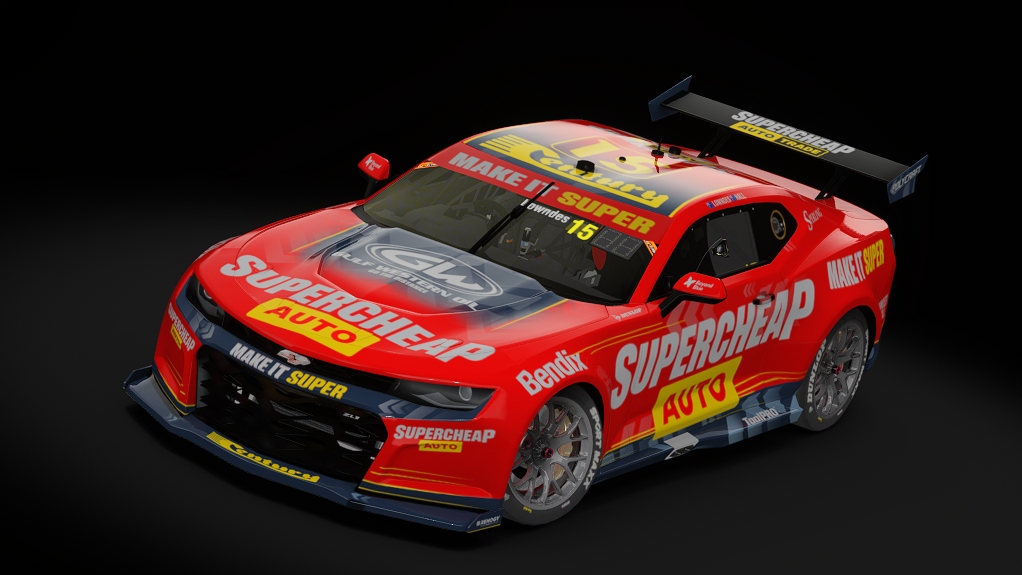AKR Supercars Gen3 Camaro 2026, skin 15_Lowndes_2026