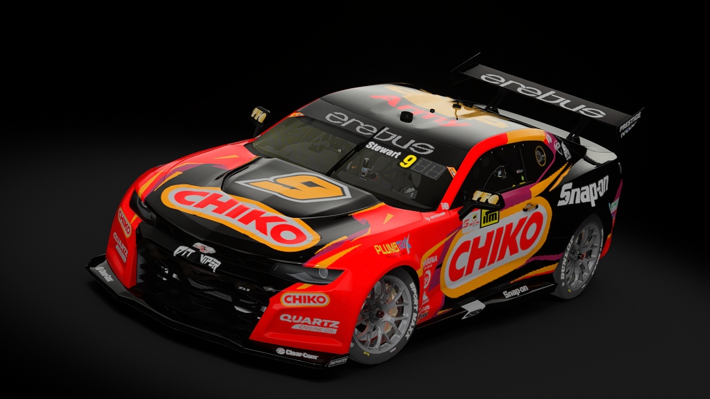 AKR Supercars Gen3 Camaro 2026, skin 9_steward_2026